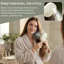 Hair straightener brush fast heating