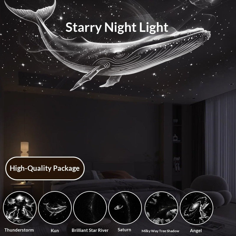 GlowCast Nova 2-in-1 Galaxy Projector & Night Light