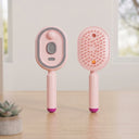 SleekGlide™ Rechargeable Hair Smoothen Brush with Detangling Comb